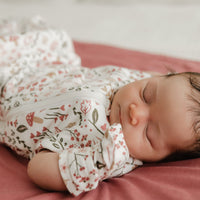 Bamboo blanket - Raspberry