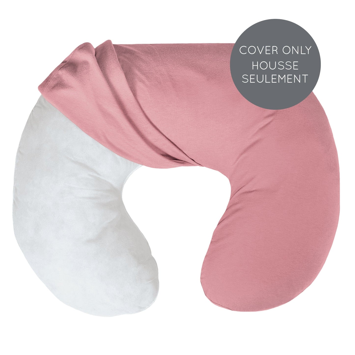 Bamboo nursing pillow cover - Lotus (COVER ONLY)