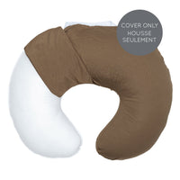 Bamboo nursing pillow cover - Moka (COVER ONLY)