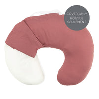 Bamboo nursing pillow cover - Raspberry (COVER ONLY)