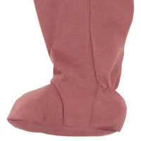 Bamboo baby sleeper - Raspberry