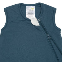Quilted bamboo sleep bag - Denim (1.0 tog)