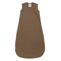 Quilted bamboo sleep sack - Moka (1.0 tog)
