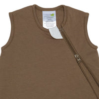 Quilted bamboo sleep sack - Moka (1.0 tog)