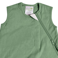 Quilted bamboo sleep sack - Hunter Green (2.5 togs)
