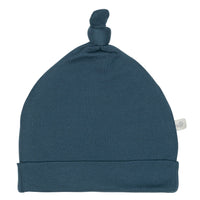 Bonnet pour bébé en bambou pour nouveau-né - Denim
