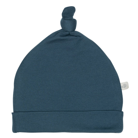 Bonnet pour bébé en bambou pour nouveau-né - Denim