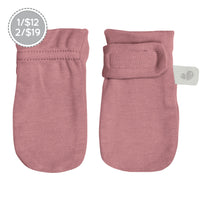 Newborn bamboo scratch mittens - Lotus