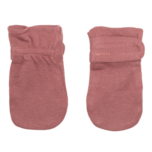 Bamboo scratch mittens - Raspberry