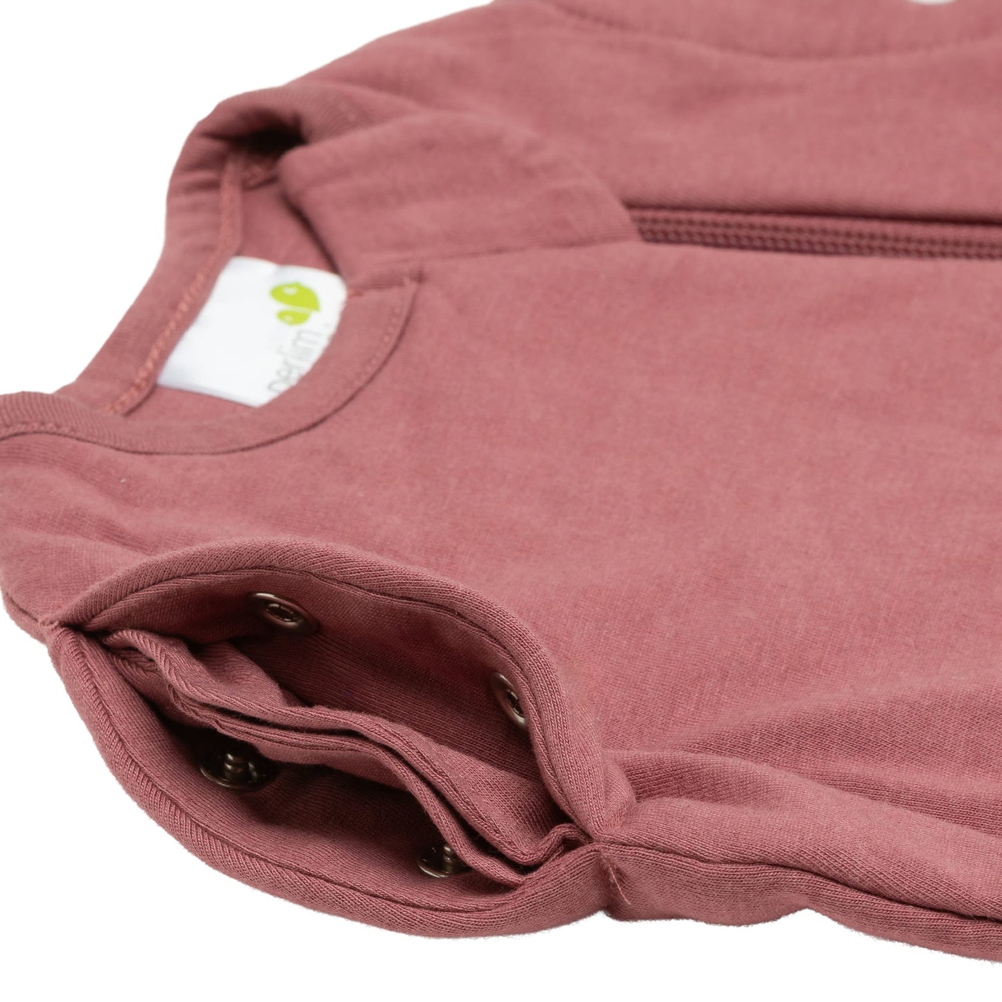 Bamboo newborn sleep sack - Raspberry (1.0 tog)