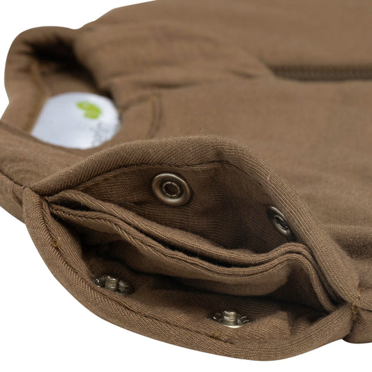 Bamboo newborn sleep sack - Moka (1.0 tog)