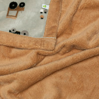 Plush blanket - Tractors