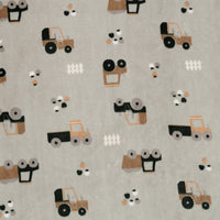 Plush blanket - Tractors