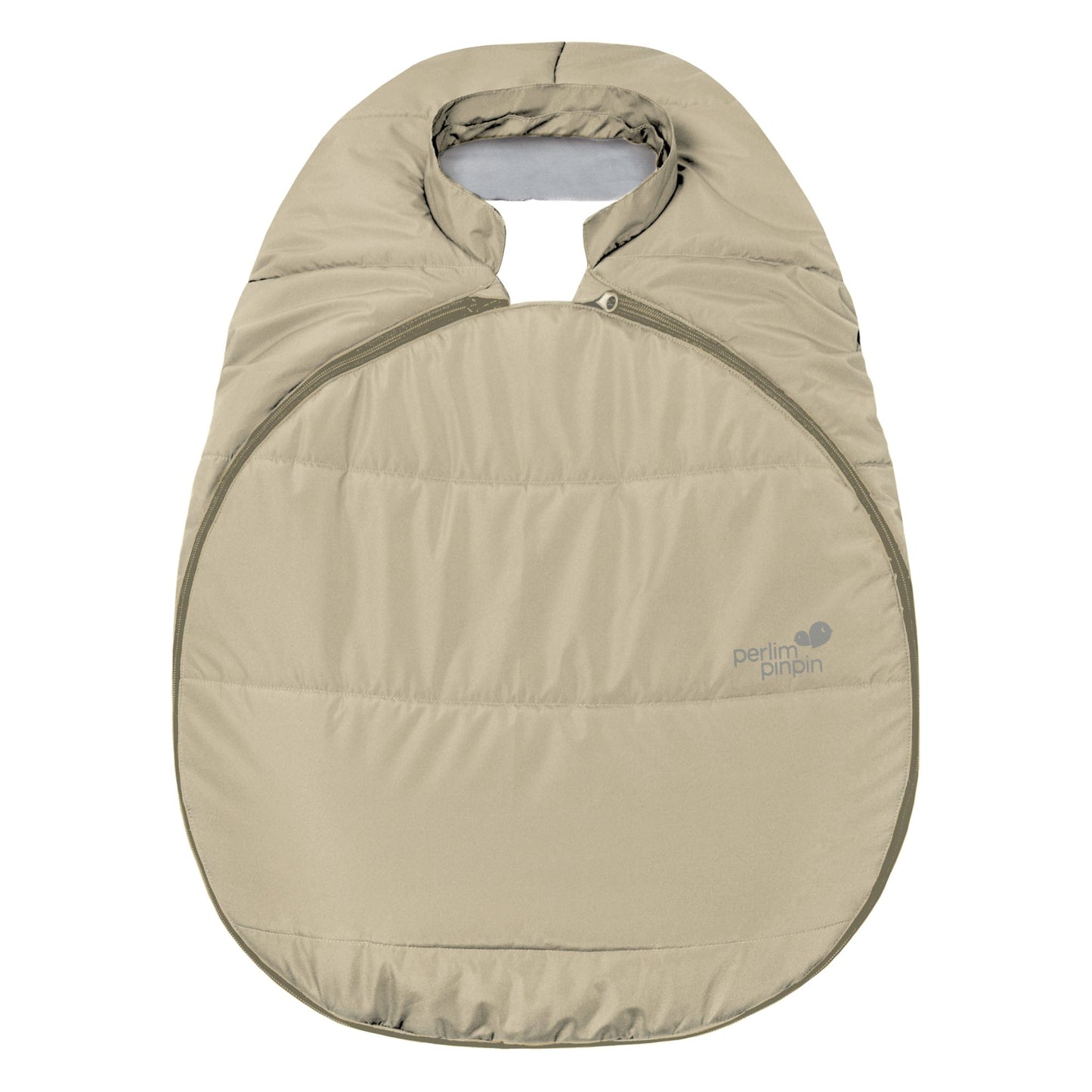 Mid-season car seat cover - Light beige
