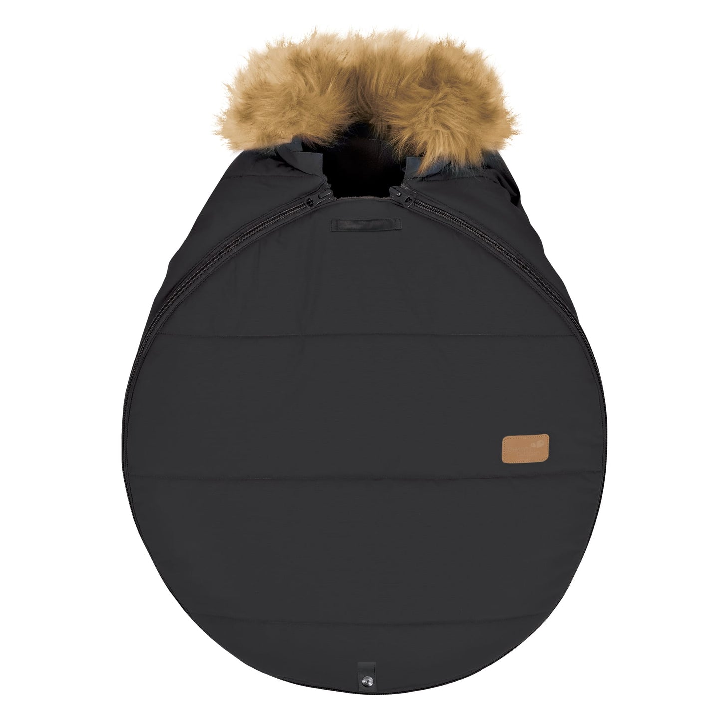 Winter car seat cover - Black