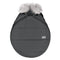 Winter car seat cover - Charbon