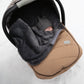 Infant winter bunting bag - Magenta