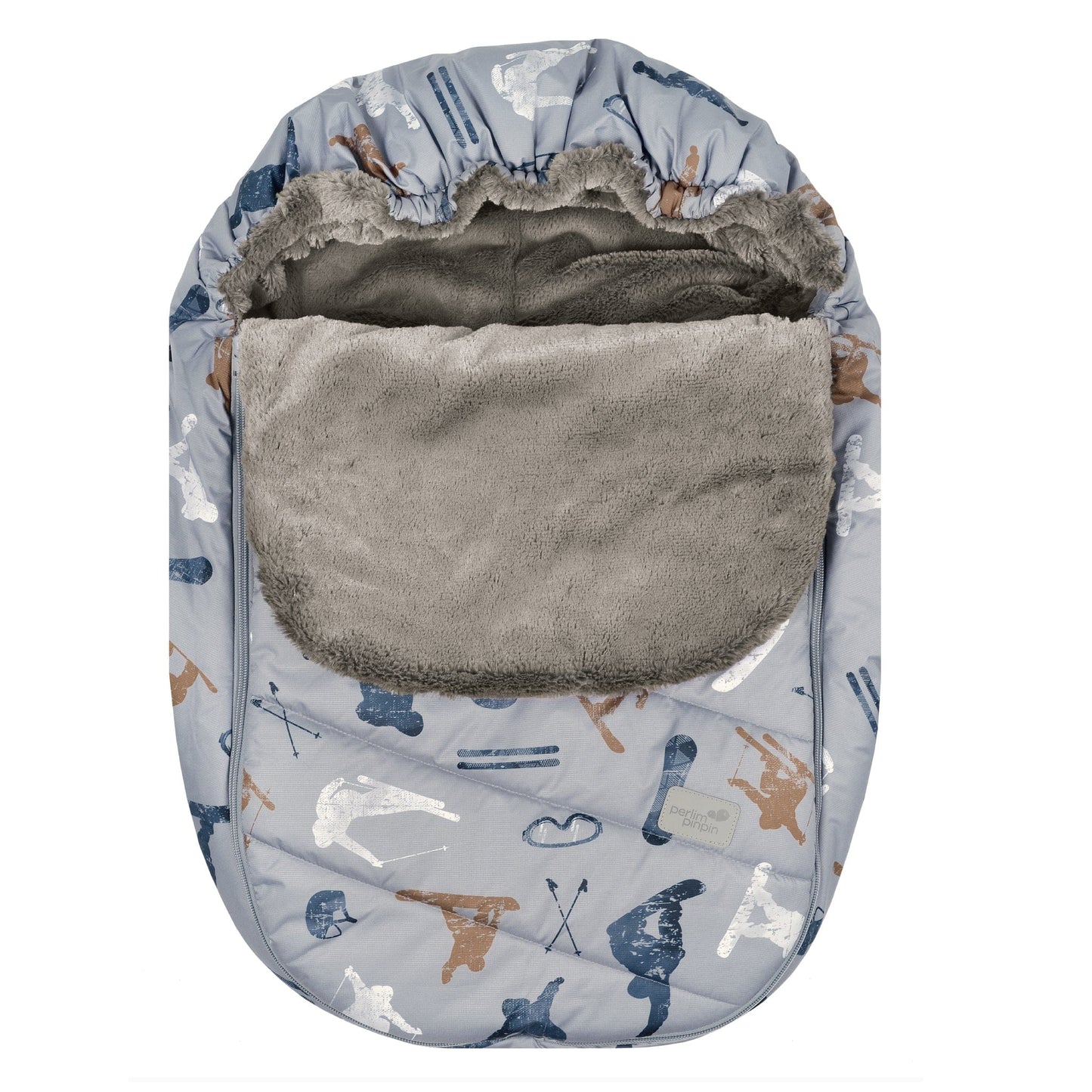 Infant winter bunting bag - Snowboard