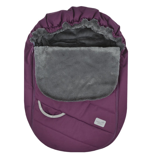 Infant winter bunting bag - Shiraz textured