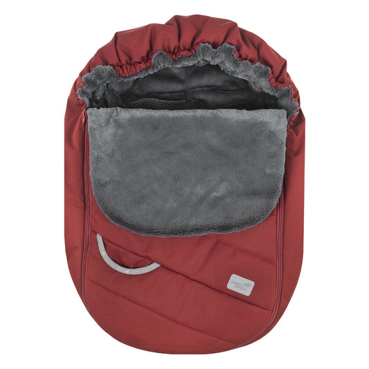 Infant winter bunting bag - Garnet