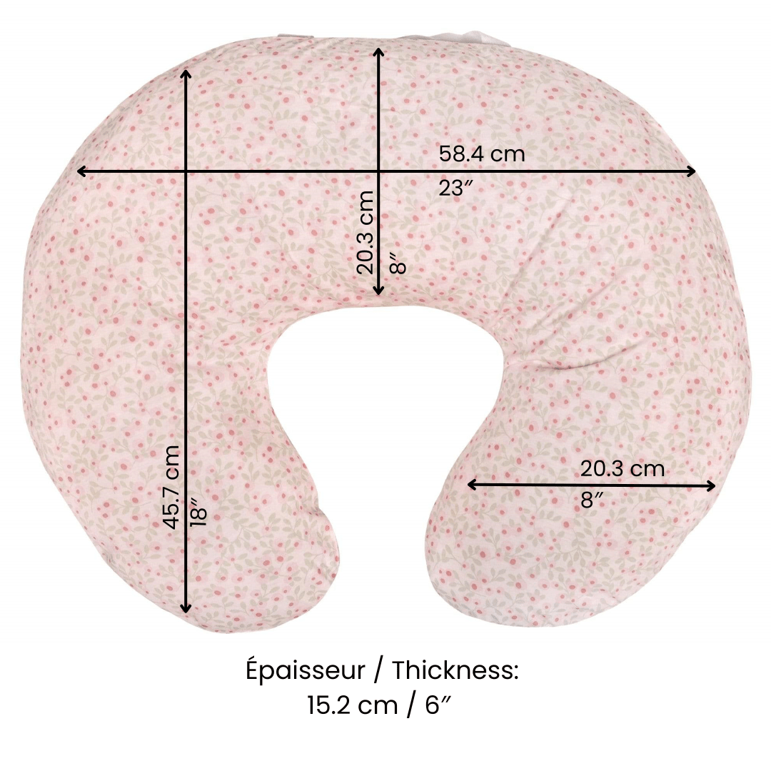 Bamboo nursing pillow - Flowers