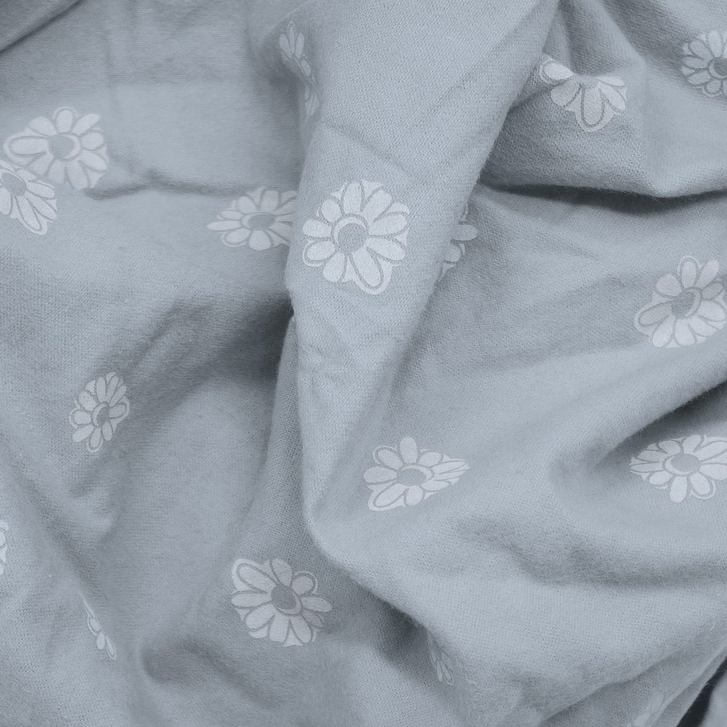 Flannel Receiving Blanket - Daisies & Foliage (2-pack)