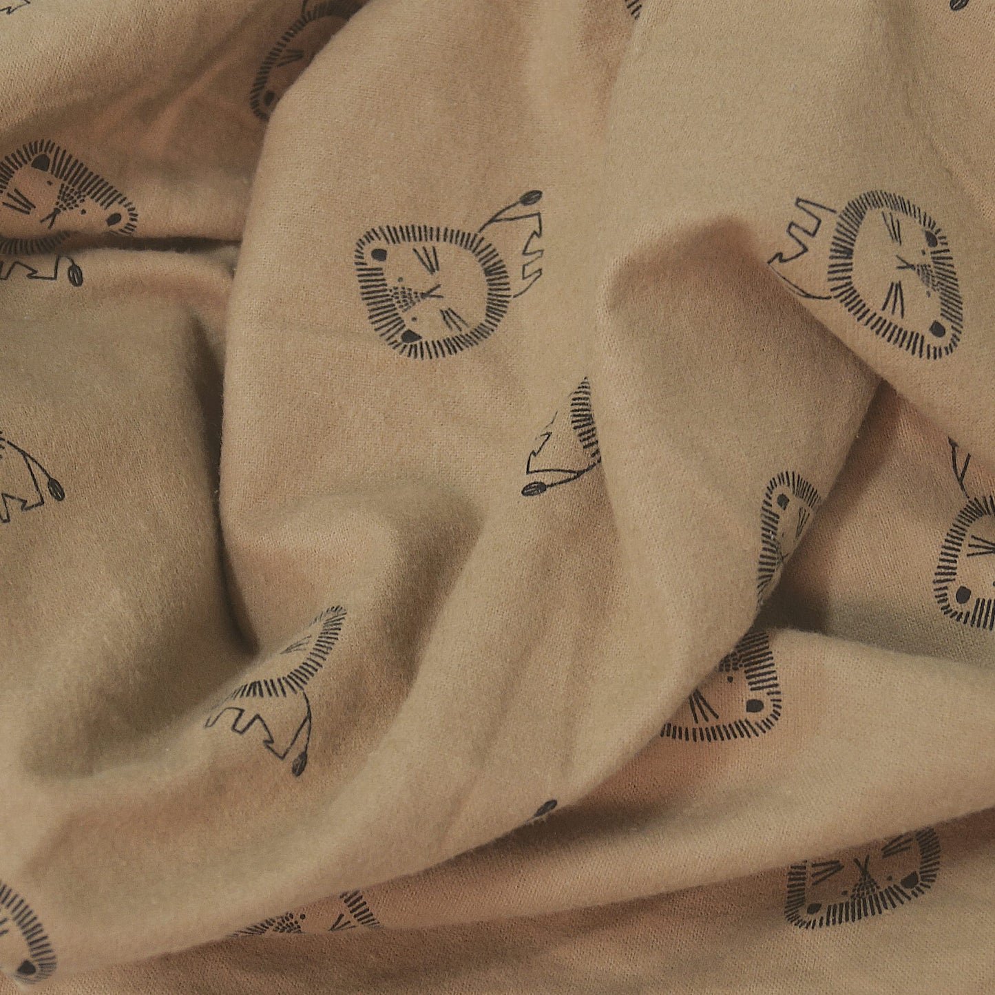 Flannel Receiving Blanket - Lions & Birds (2-pack)