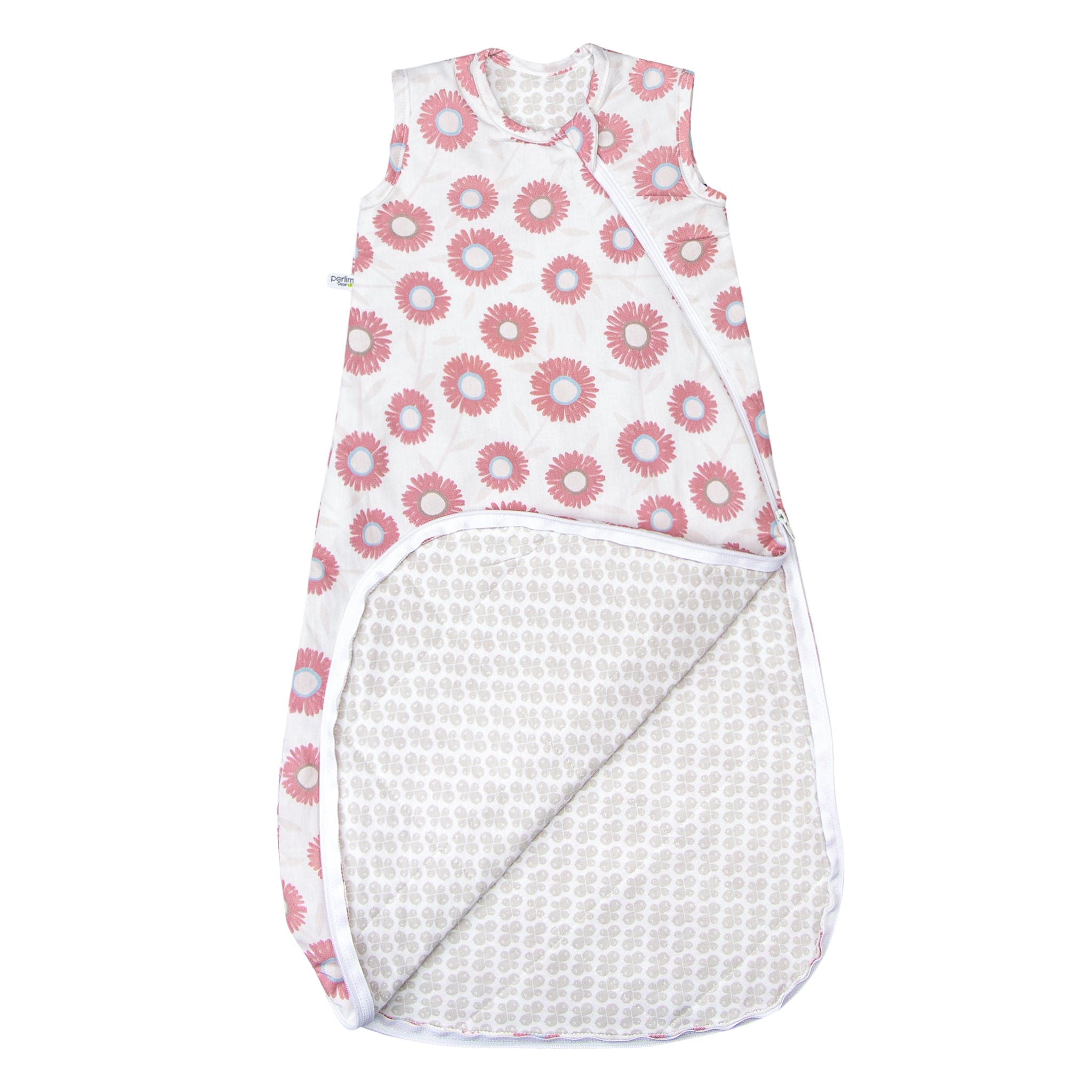 Woven cotton sleep sack - Lillies (2.0 togs)