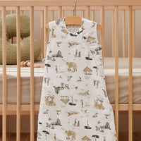 Woven cotton sleep sack - Safari (2.0 togs)