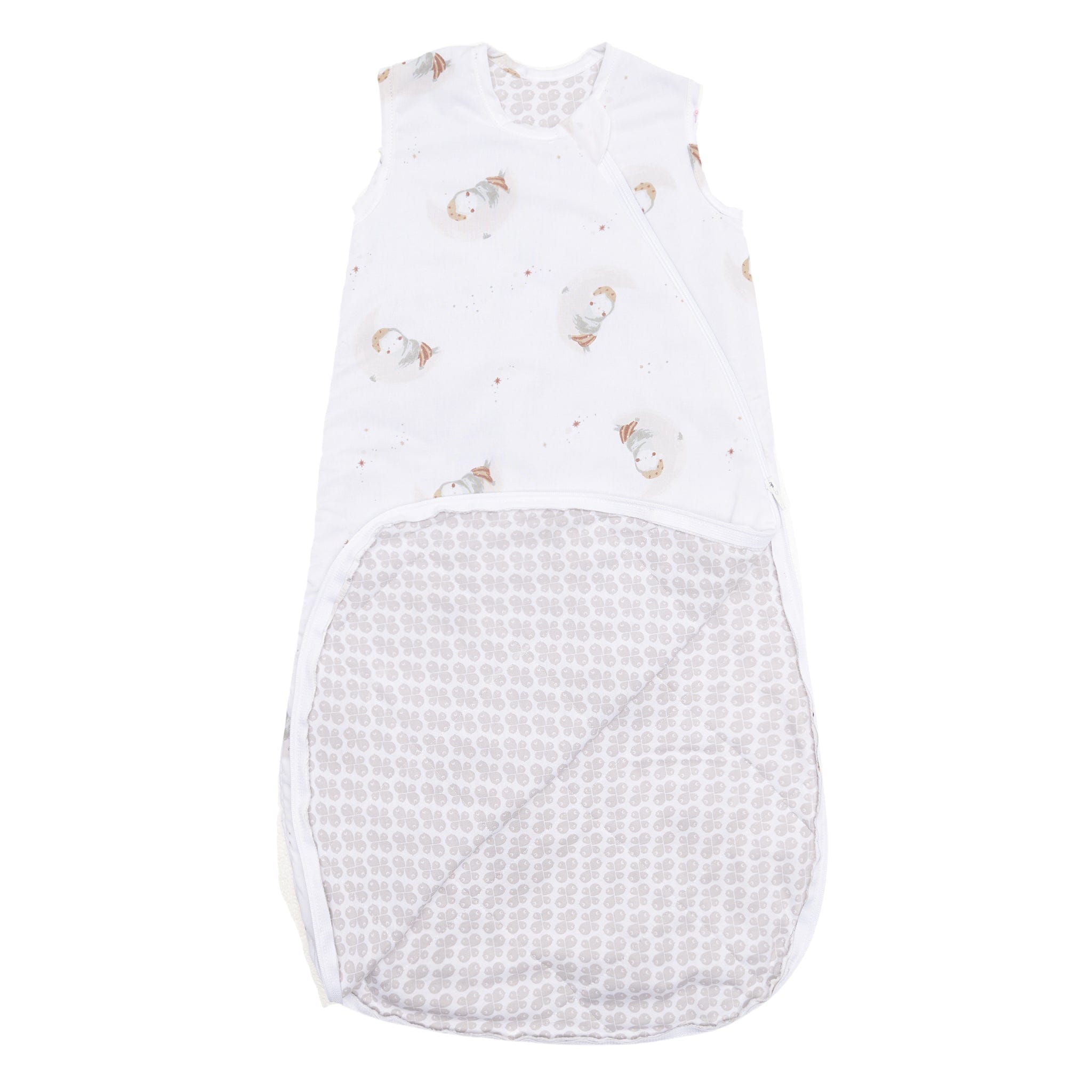 Woven cotton sleep sack - Owls (2 tog)