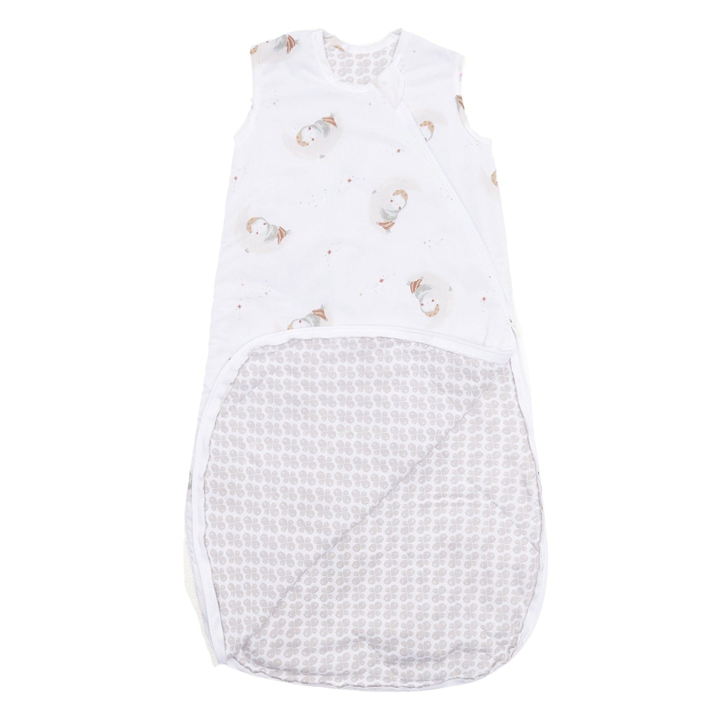 Woven cotton sleep sack - Owls (2 tog)