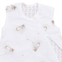 Woven cotton sleep sack - Owls (2 tog)