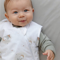 Woven cotton sleep sack - Owls (2 tog)