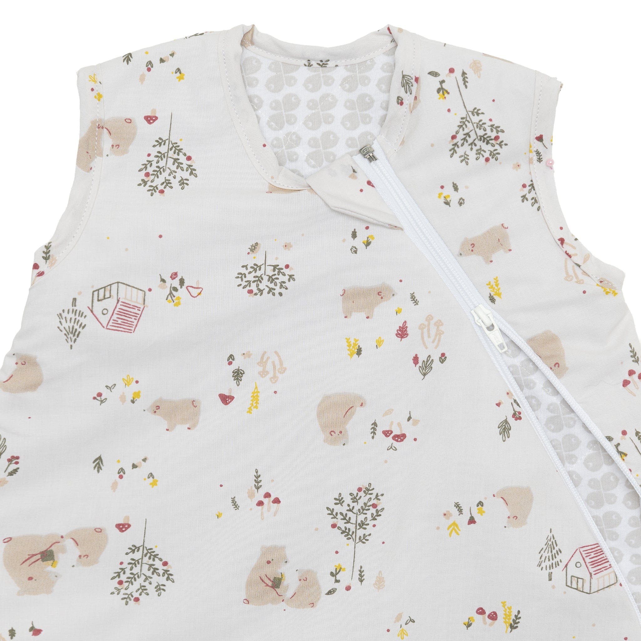 Woven cotton sleep sack- Bears (2 tog)