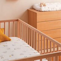 Crib flat sheet - Goose