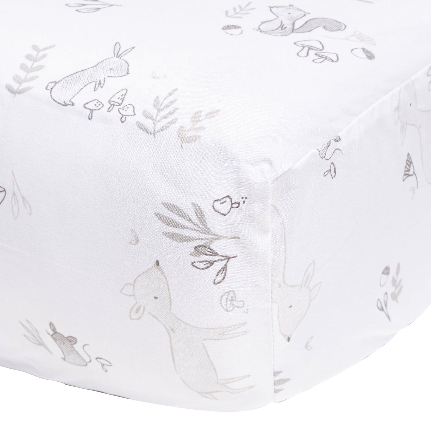 Crib fitted sheet - Forest