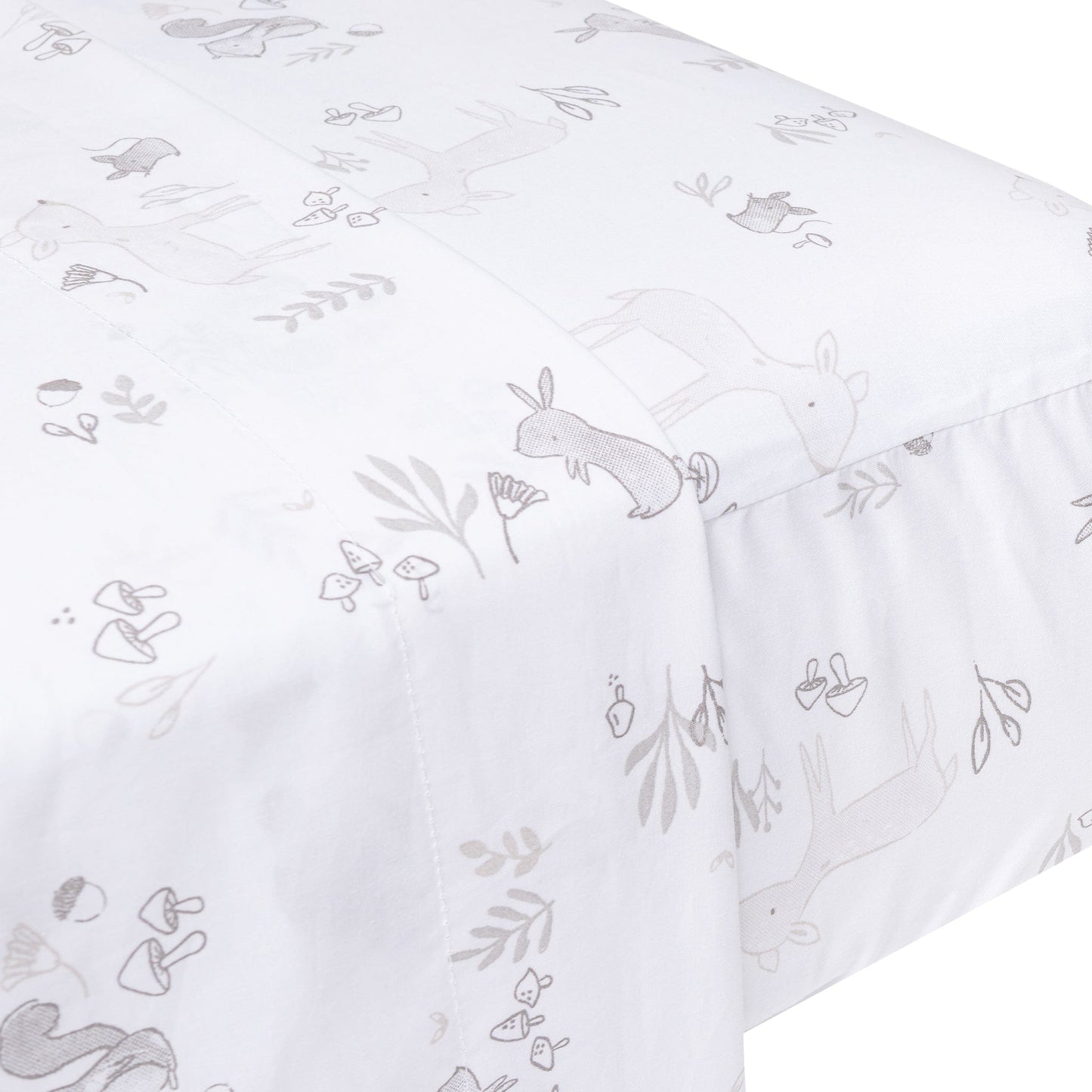 Crib flat sheet - Forest