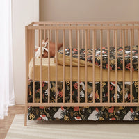 4 pieces crib set - Tropical