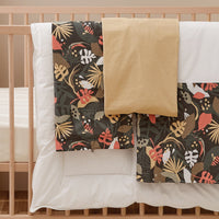 4 pieces crib set - Tropical