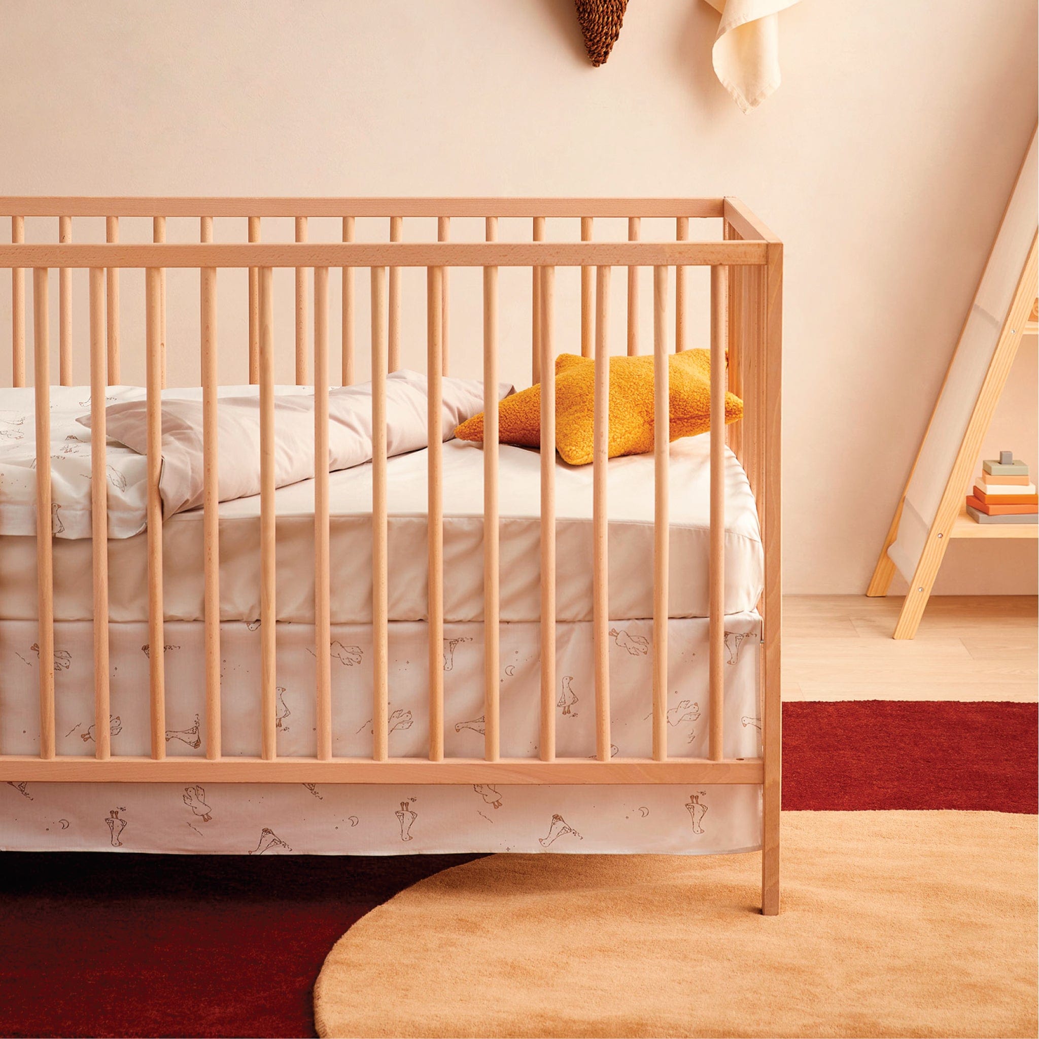 4 pieces crib set - Goose