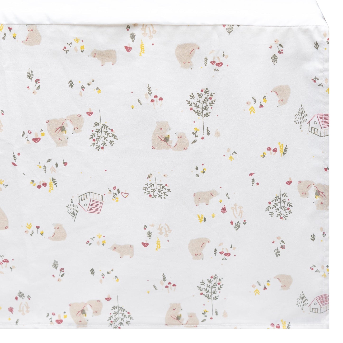 Crib bed skirt - Bears