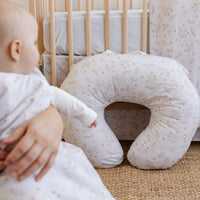 Crib bed skirt - Spring