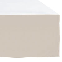 Crib bed skirt - Coffee