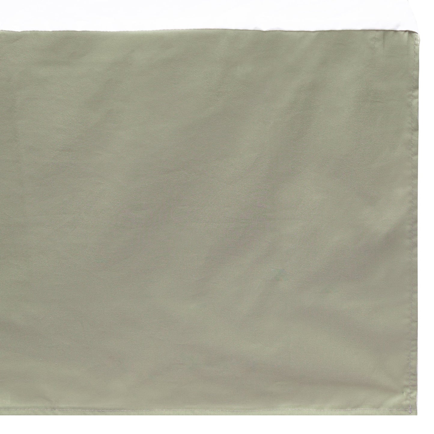 Crib bed skirt - Green