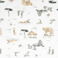Change pad cover & fitted sheet set - Safari