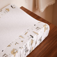 Change pad cover & fitted sheet set - Safari