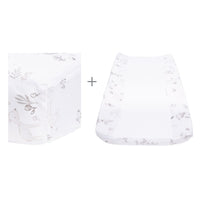 Change pad cover & fitted sheet set - Forest
