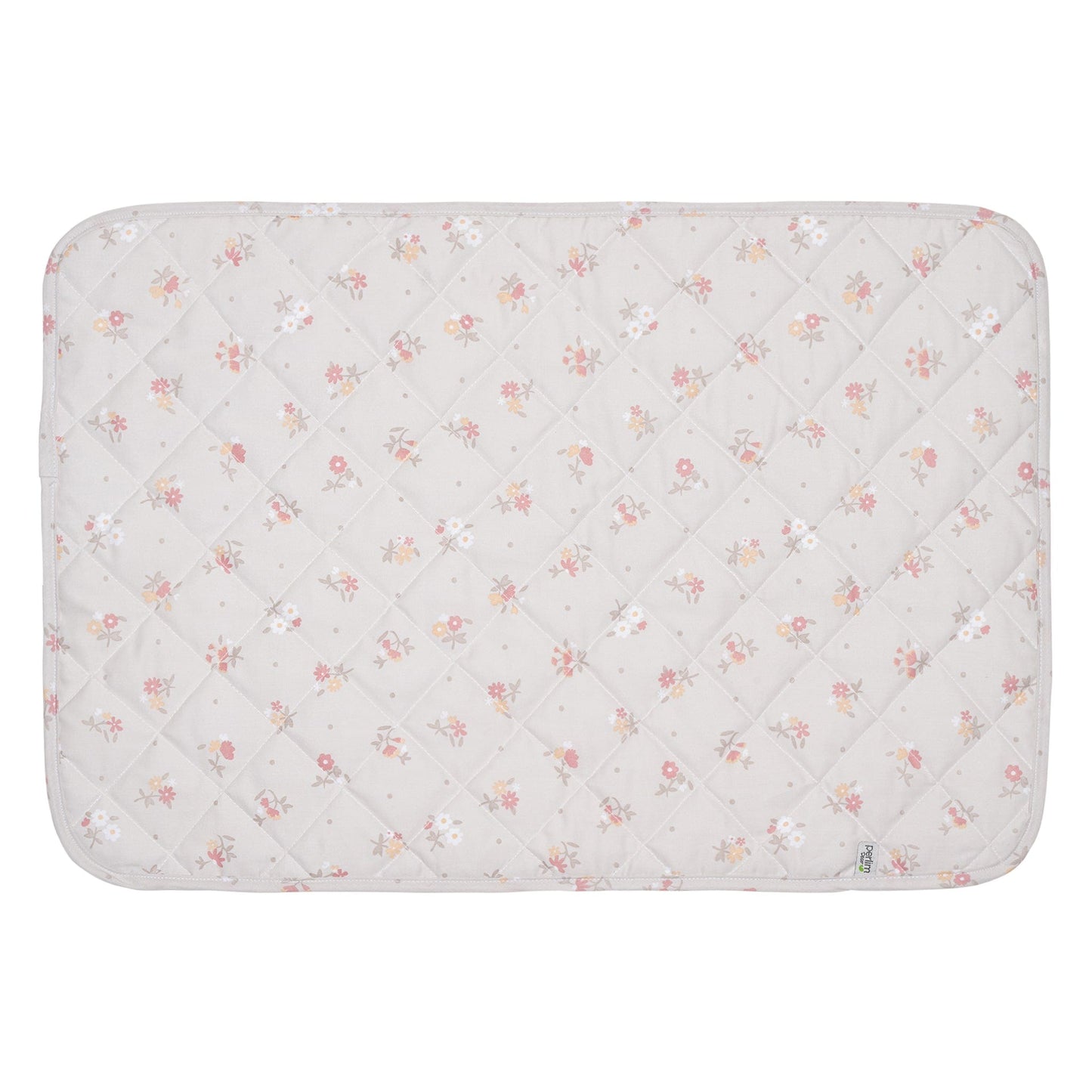 Waterproof change pad - Flowers (16x24 inches)