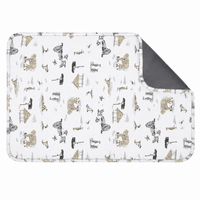 Waterproof changing pad - Safari (no packaging)