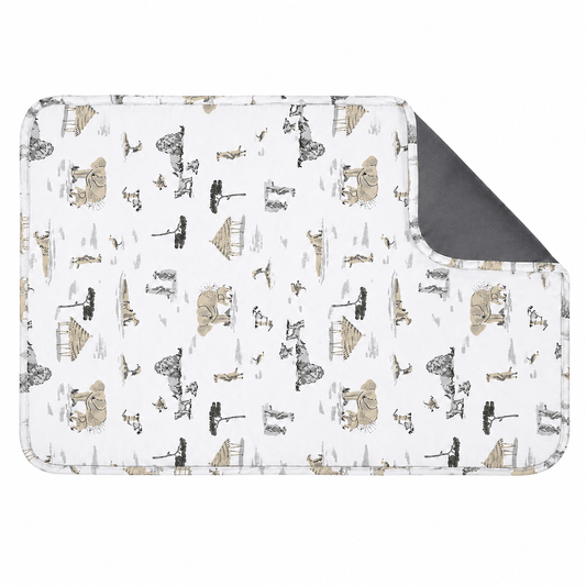 Waterproof changing pad - Safari (no packaging)